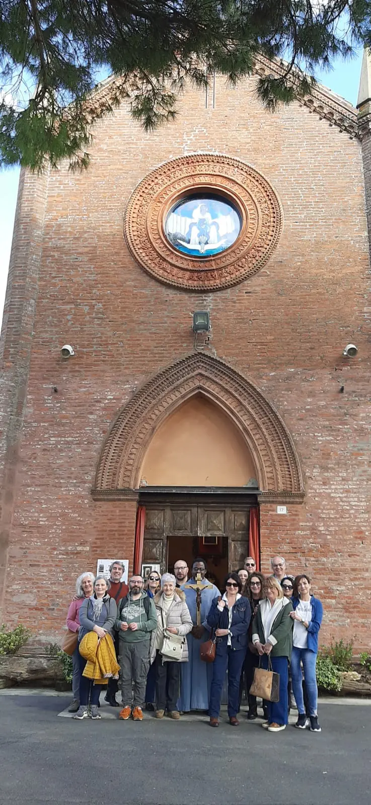  I francescani dell'Immacolata di Comacchio (e il loro gruppo) in visita